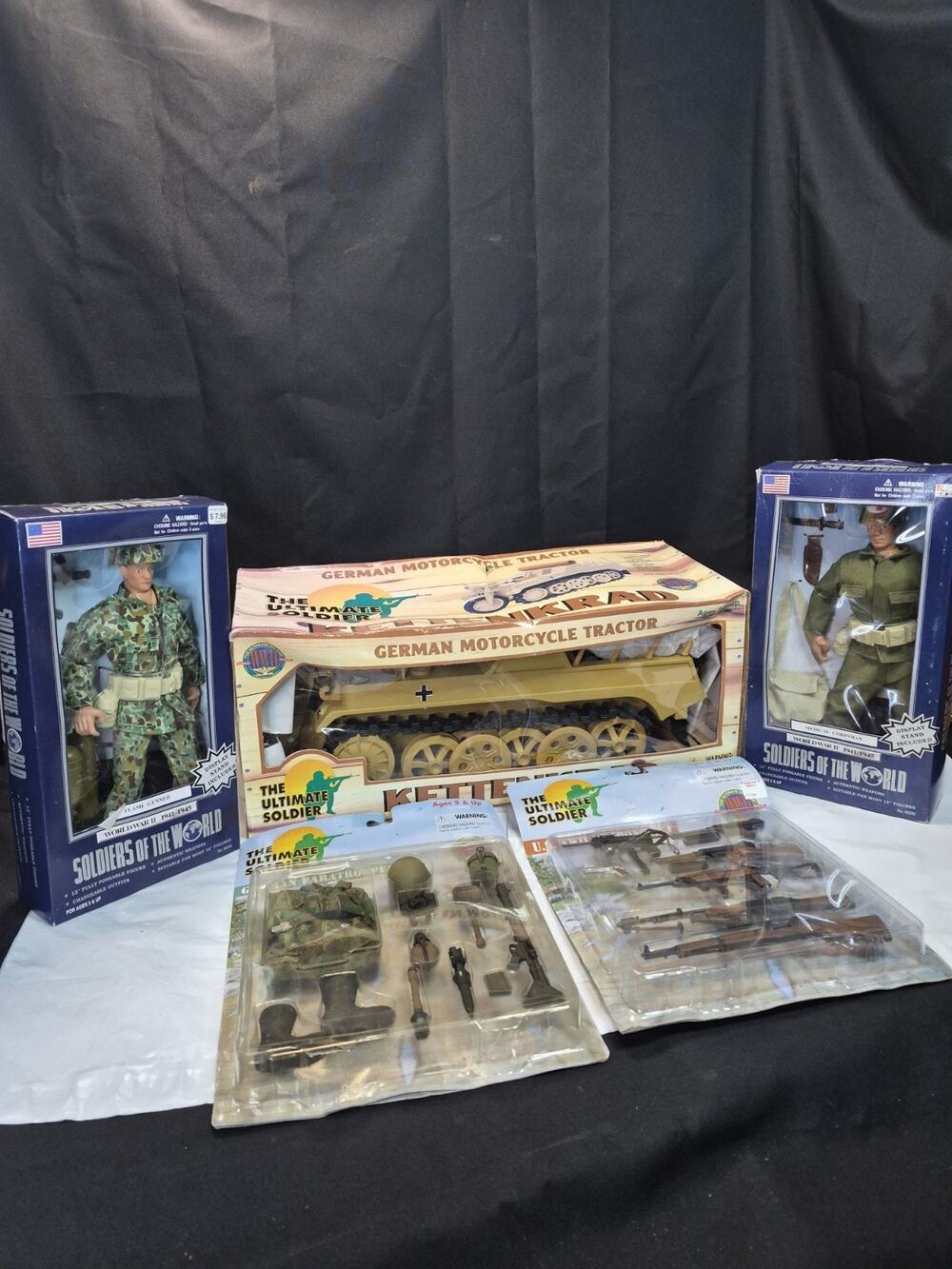 Bundle Deal Century WWII Kettenkrad German Motorcycle Tractor Ultimate Soldier